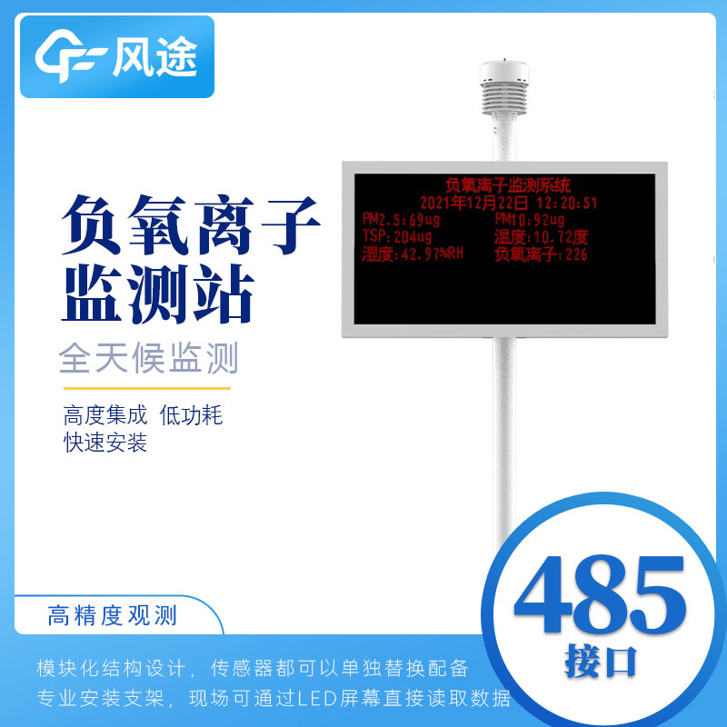 怎樣檢測森林里的含氧量和負氧離子？