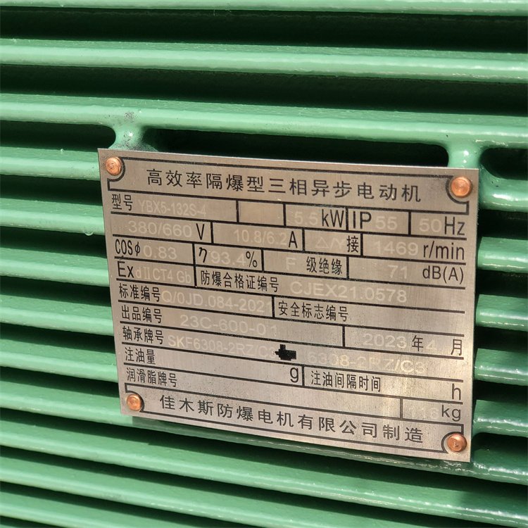 YBX5高效防爆電機(圖1)